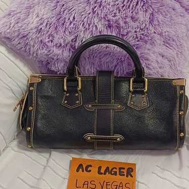 Authentic Louis Vuitton Black Suhali L'Epanoui PM