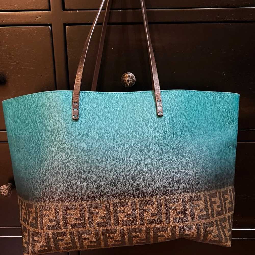 Fendi ombre Zucca Tote - image 1