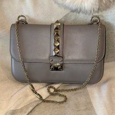 Valentino Glam Lock Rockstud Bag