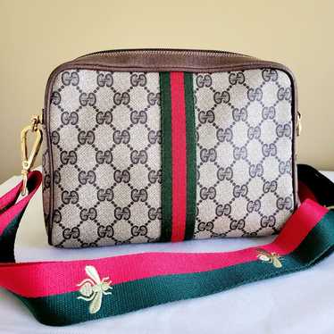 Gucci Web Clutch Crossbody Marmont Soho