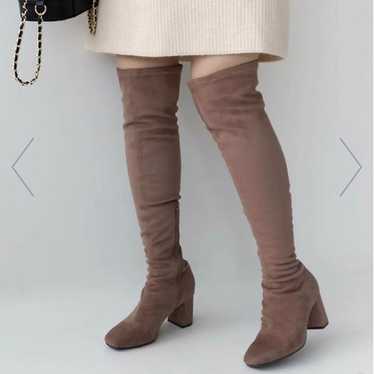 RANDA Square Toe Knee High Boots