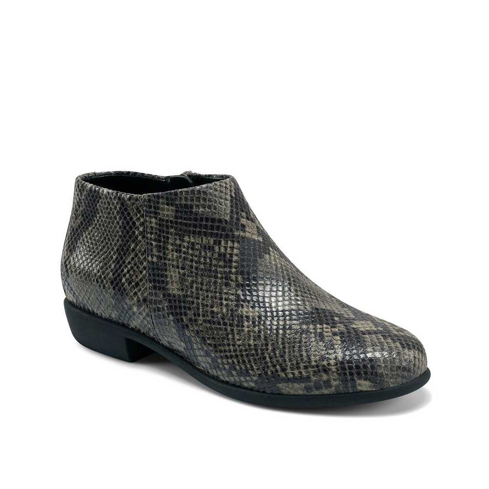 Aerosoles Womens Sophia Bootie 10 Gray Snakeskin … - image 1