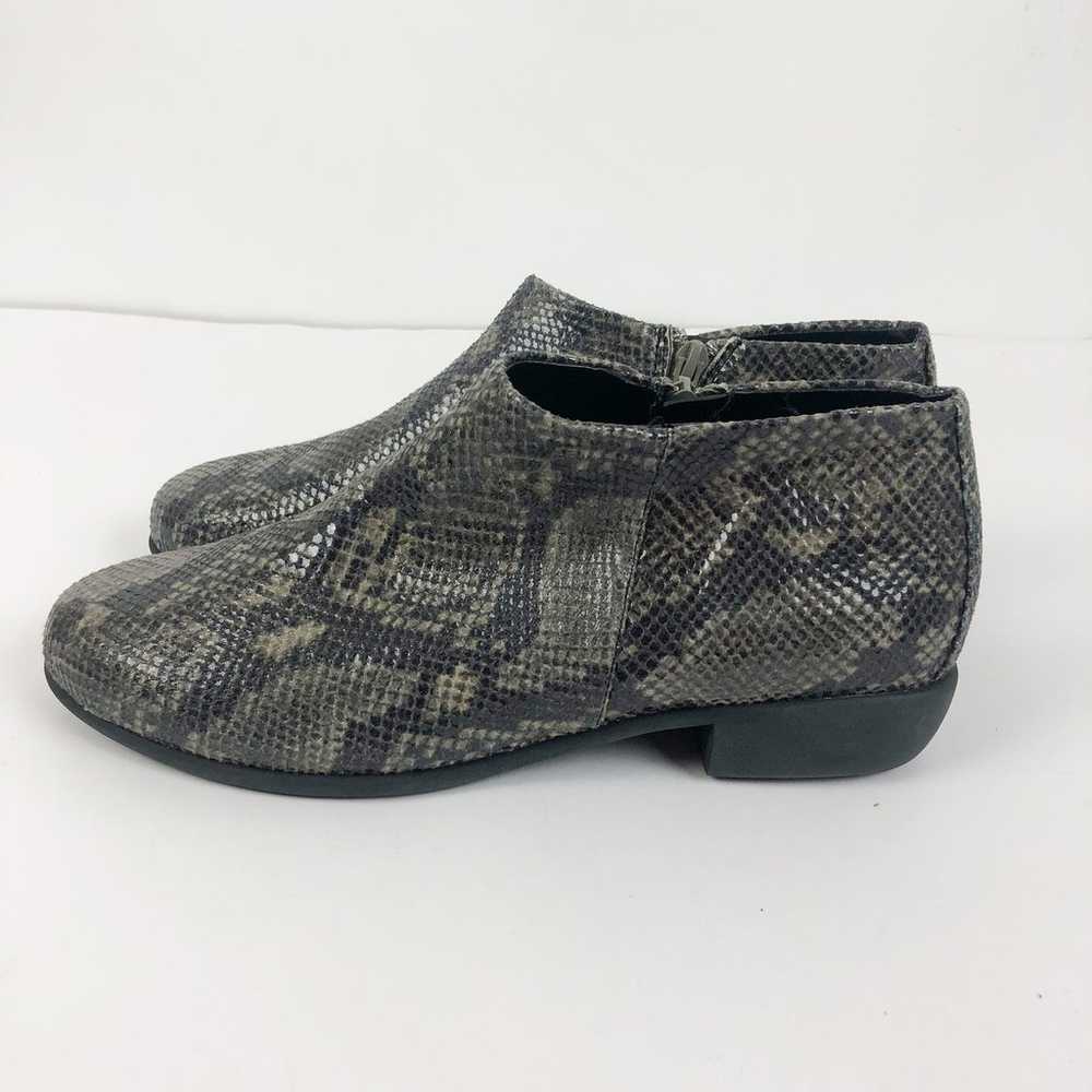 Aerosoles Womens Sophia Bootie 10 Gray Snakeskin … - image 4