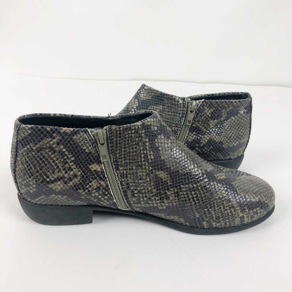 Aerosoles Womens Sophia Bootie 10 Gray Snakeskin … - image 7