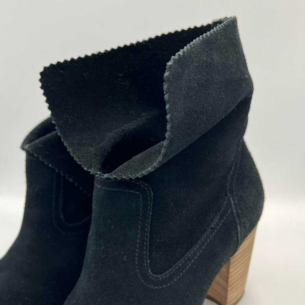 UGG THAMES Suede Ankle Boots 25.0 Black - image 4