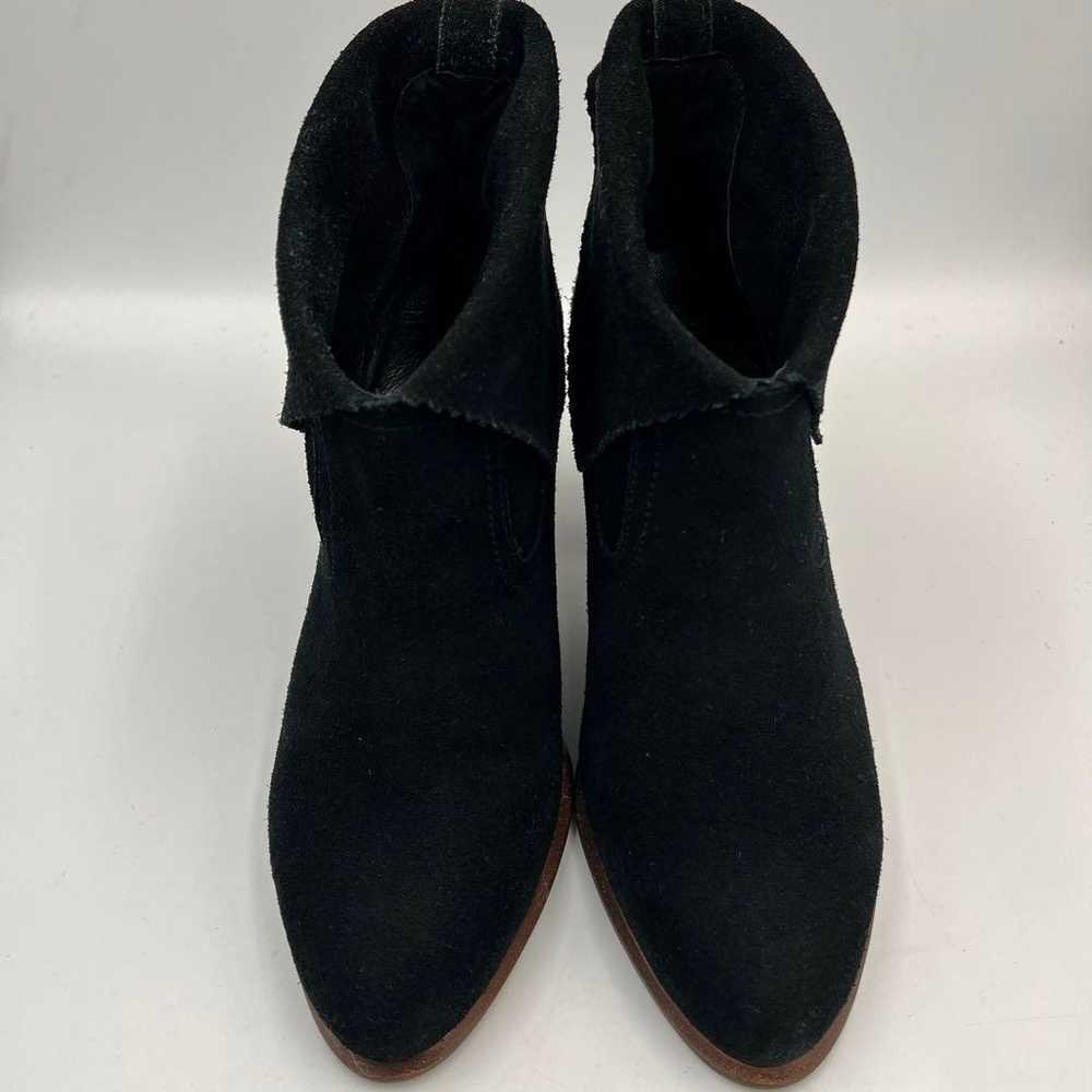 UGG THAMES Suede Ankle Boots 25.0 Black - image 5