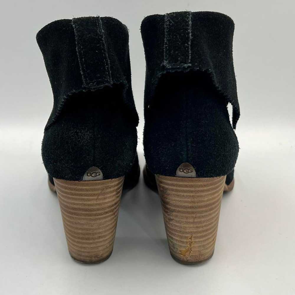 UGG THAMES Suede Ankle Boots 25.0 Black - image 6