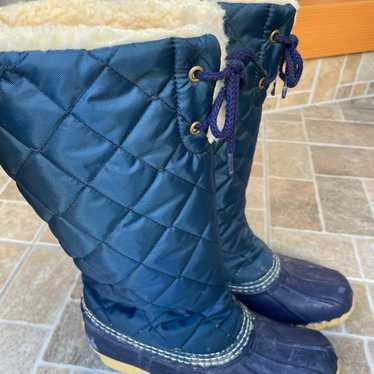 L.L. Bean Bean Boots Navy 6M