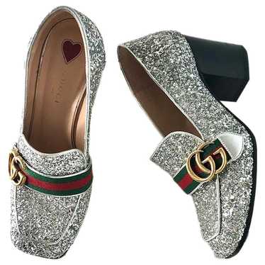 Gucci Peyton leather heels