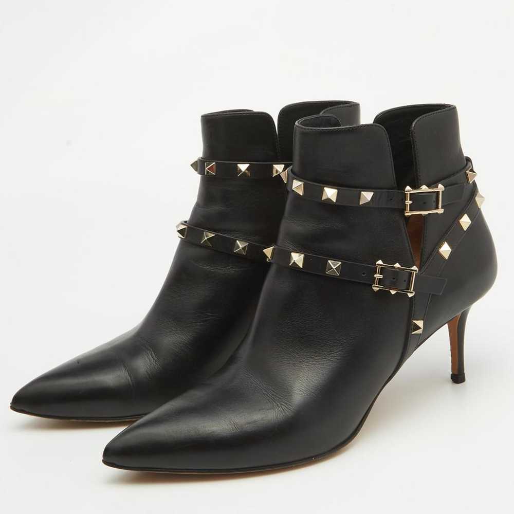 Valentino Garavani Leather boots - image 2