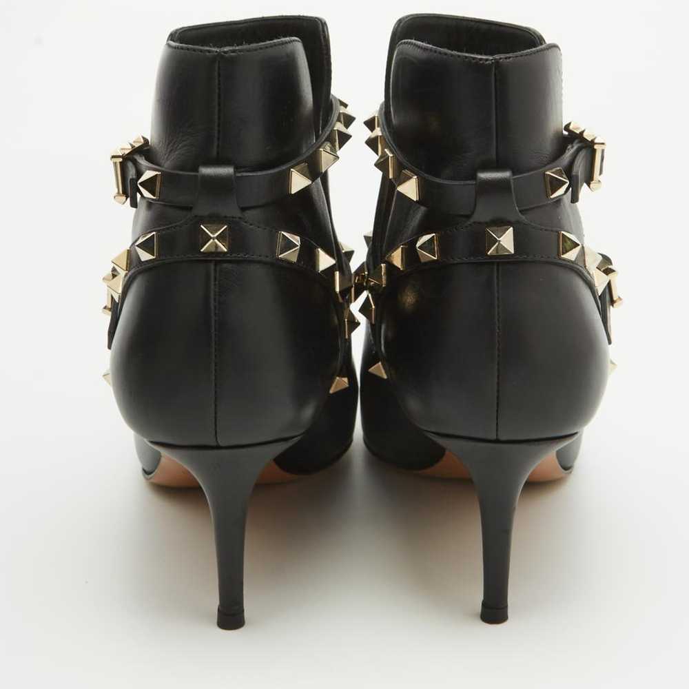 Valentino Garavani Leather boots - image 4