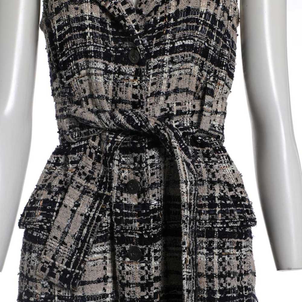 Chanel Tweed mid-length dress - image 3