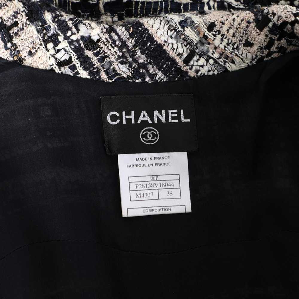 Chanel Tweed mid-length dress - image 8