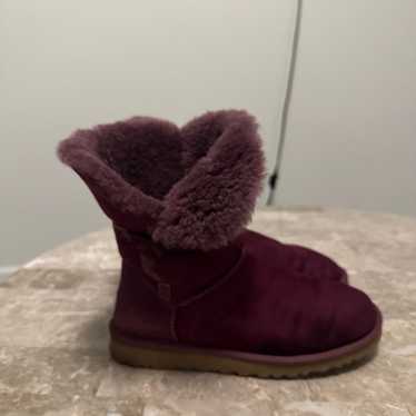 UGG Australia Bailey Button Purple Boots for Wome… - image 1