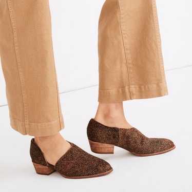 Madewell The Lucie Spotted Calf Hair Booties 7