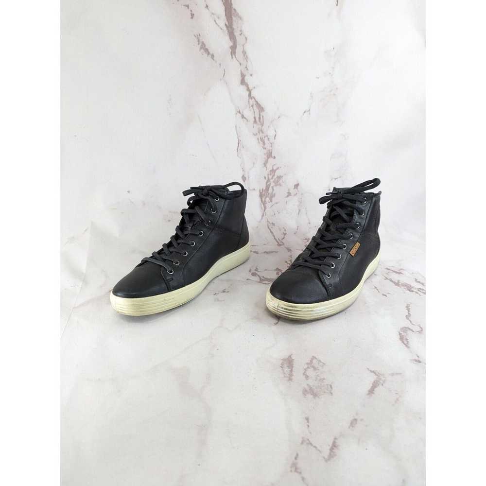 Ecco Boots Womens 11 43 Black Bootie Sneaker Leat… - image 4