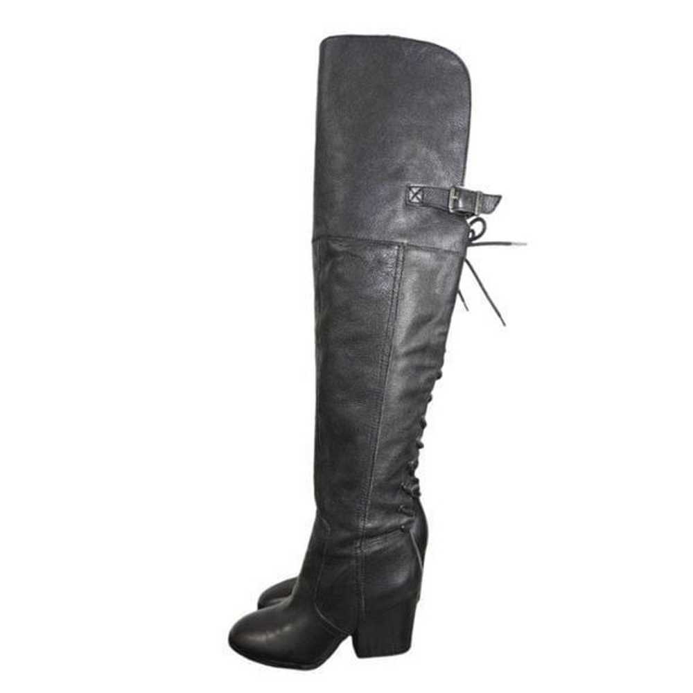 Circus Sam Edelman Tatum black leather over the k… - image 3