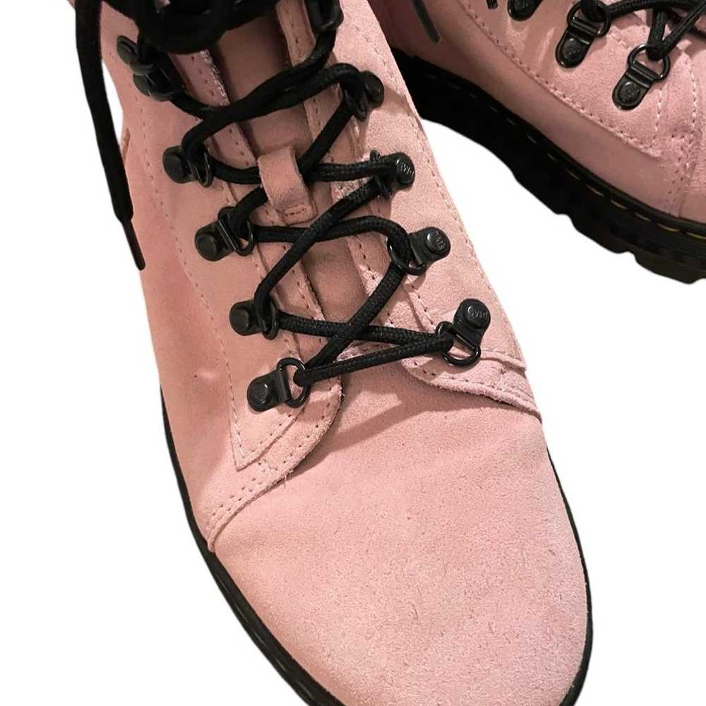 Dr Martens Pink Suede Boots - image 6