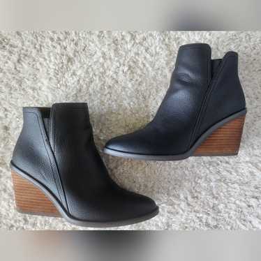 Dr Scholls booties, size 7.5 black