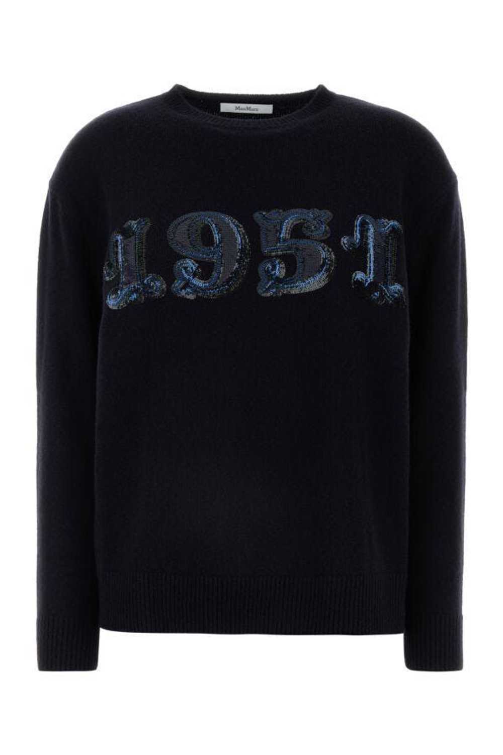 Max Mara Black Wool Blend Plata Sweater - image 3