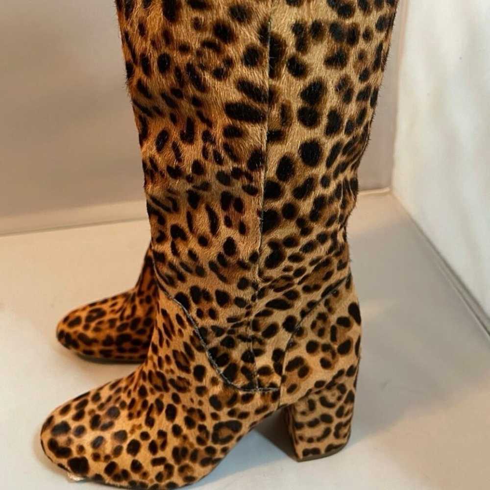 Gianni bini leopard boots - image 3