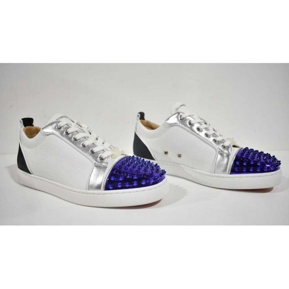 Christian Louboutin Leather low trainers - image 6