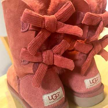 UGG Australia Bailey Bow Ribbon Mouton Boots