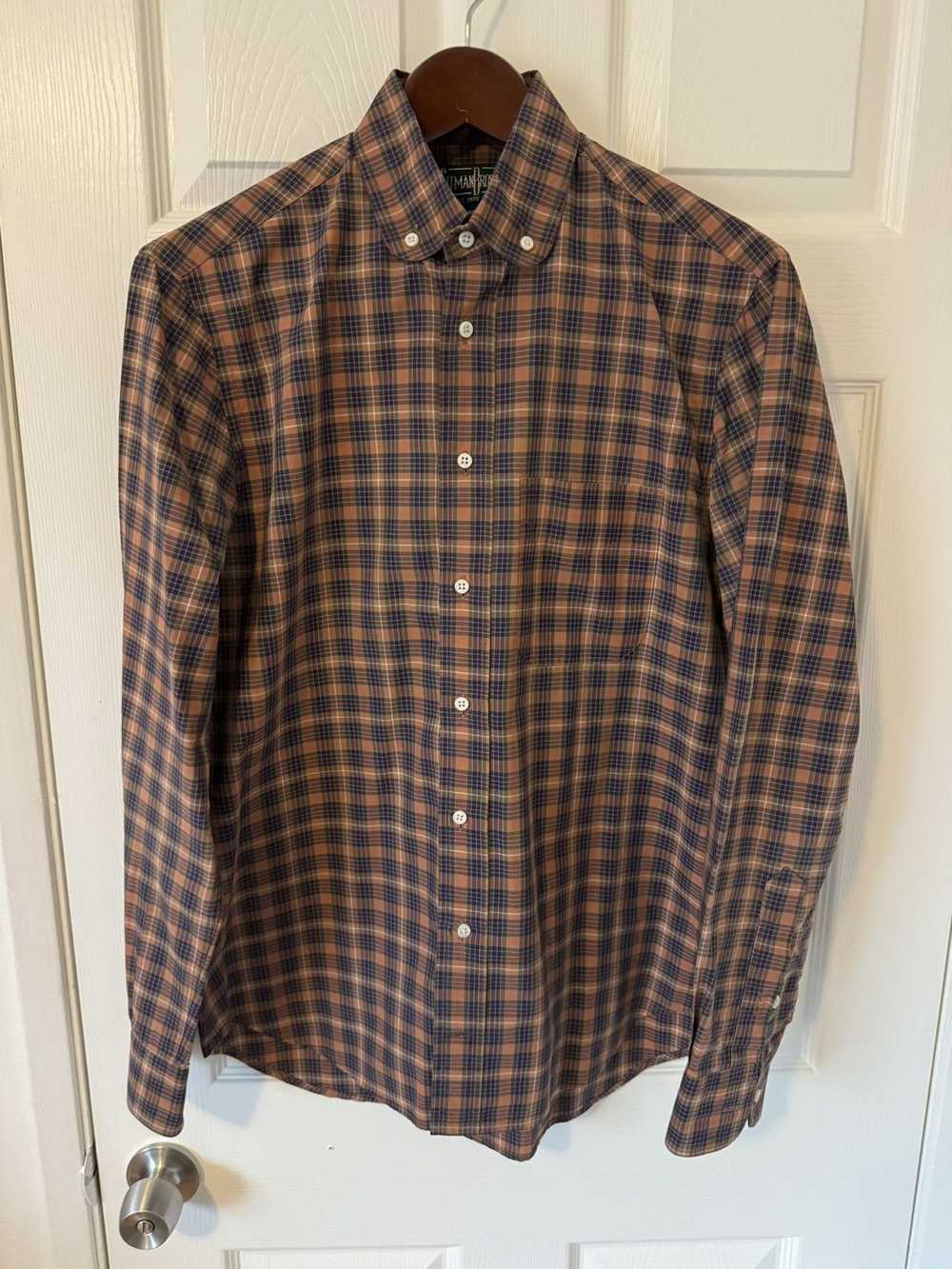 Gitman Bros. Vintage Gitman Vintage Dobby Check S… - image 1