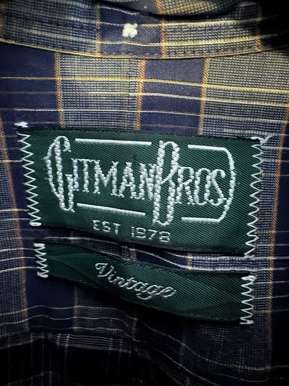 Gitman Bros. Vintage Gitman Vintage Dobby Check S… - image 3