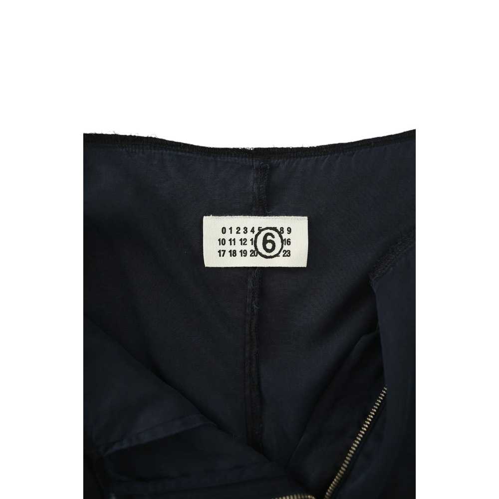 Maison Margiela MM6 Viscose Black Skirt - image 3