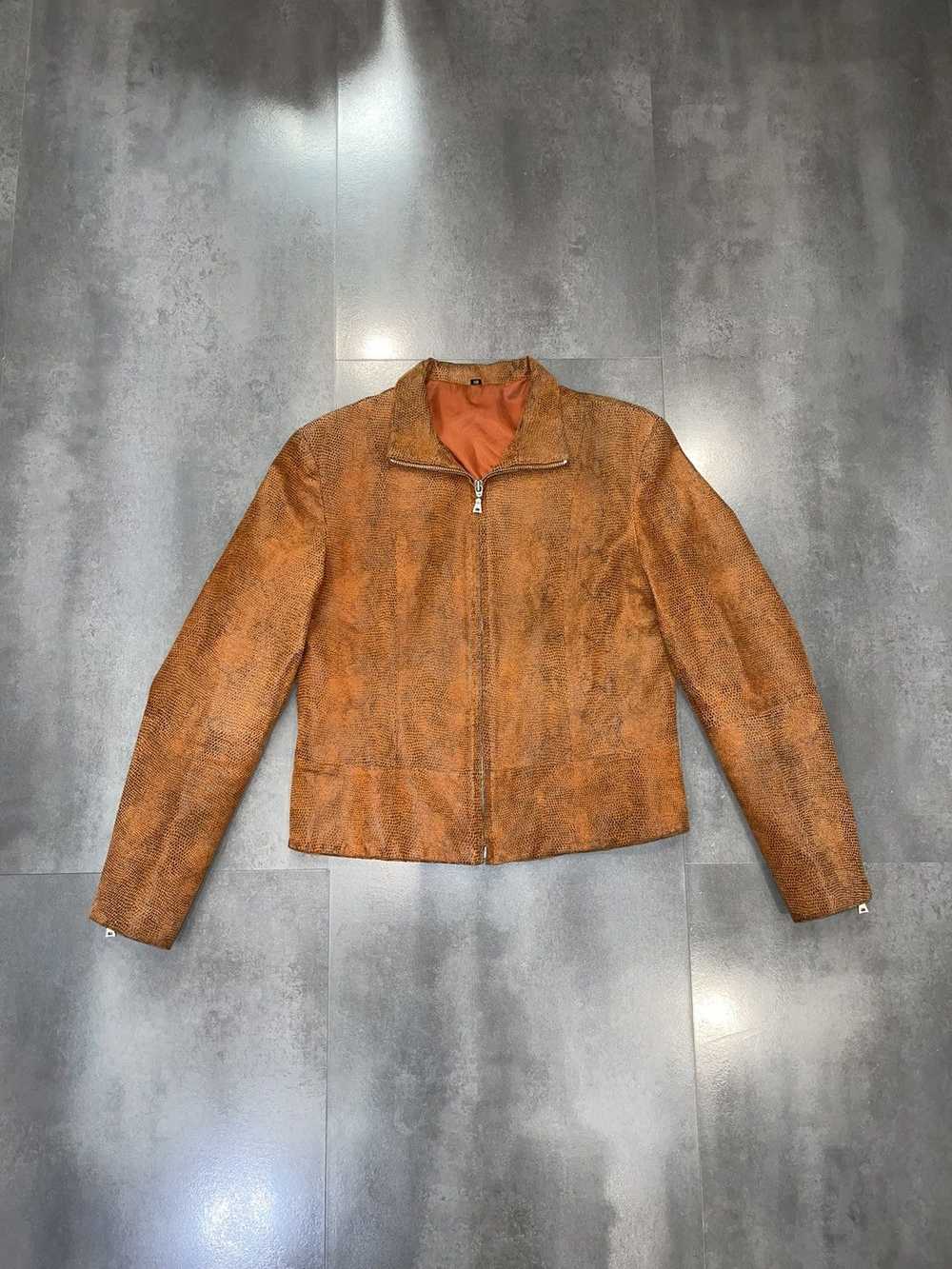 Italian Designers × Leather Jacket × Leonard Pari… - image 1