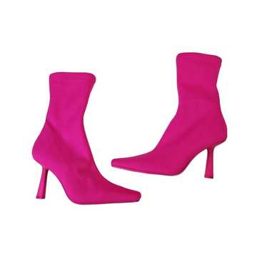 Steve Madden Vallor Bootie Womens Shoes Hot Pink S