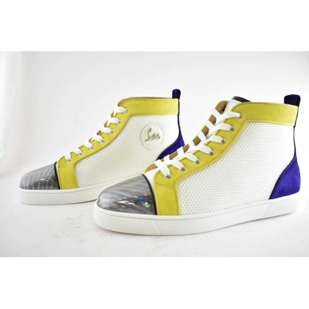 Christian Louboutin Leather high trainers - image 10