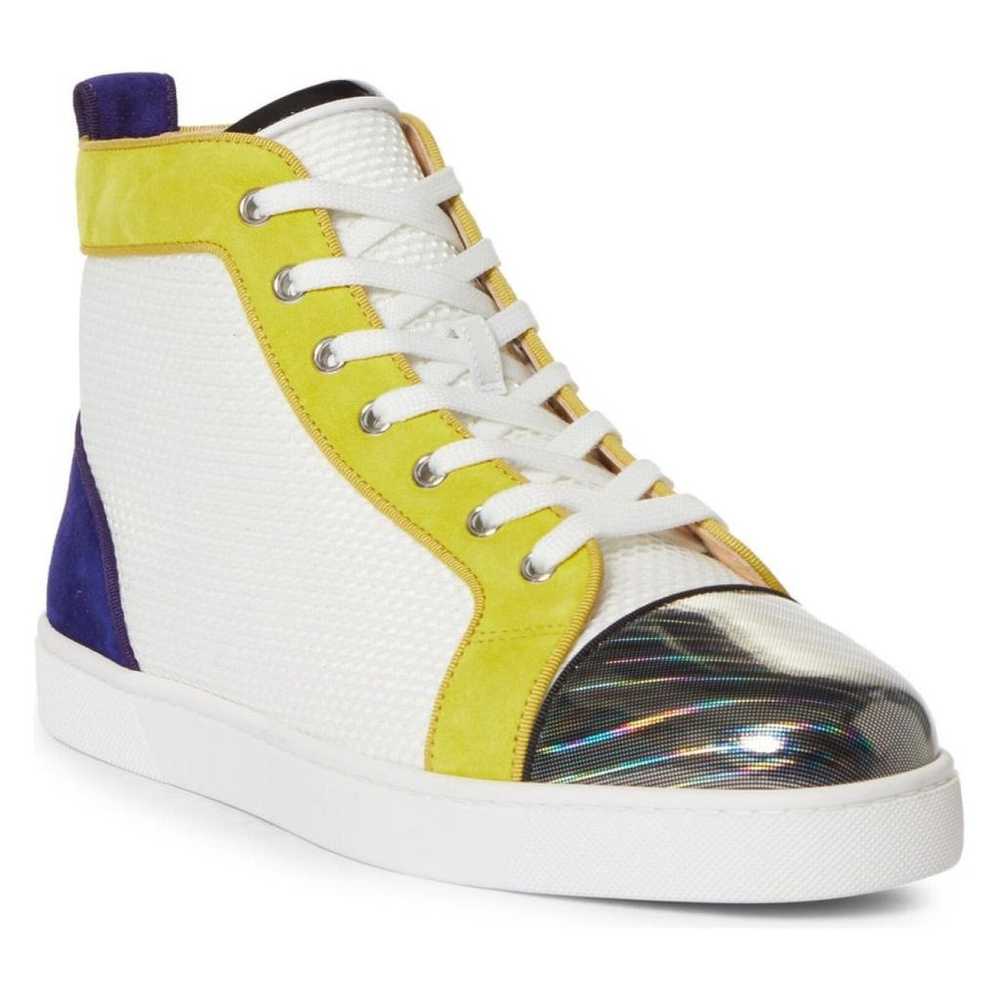 Christian Louboutin Leather high trainers - image 2