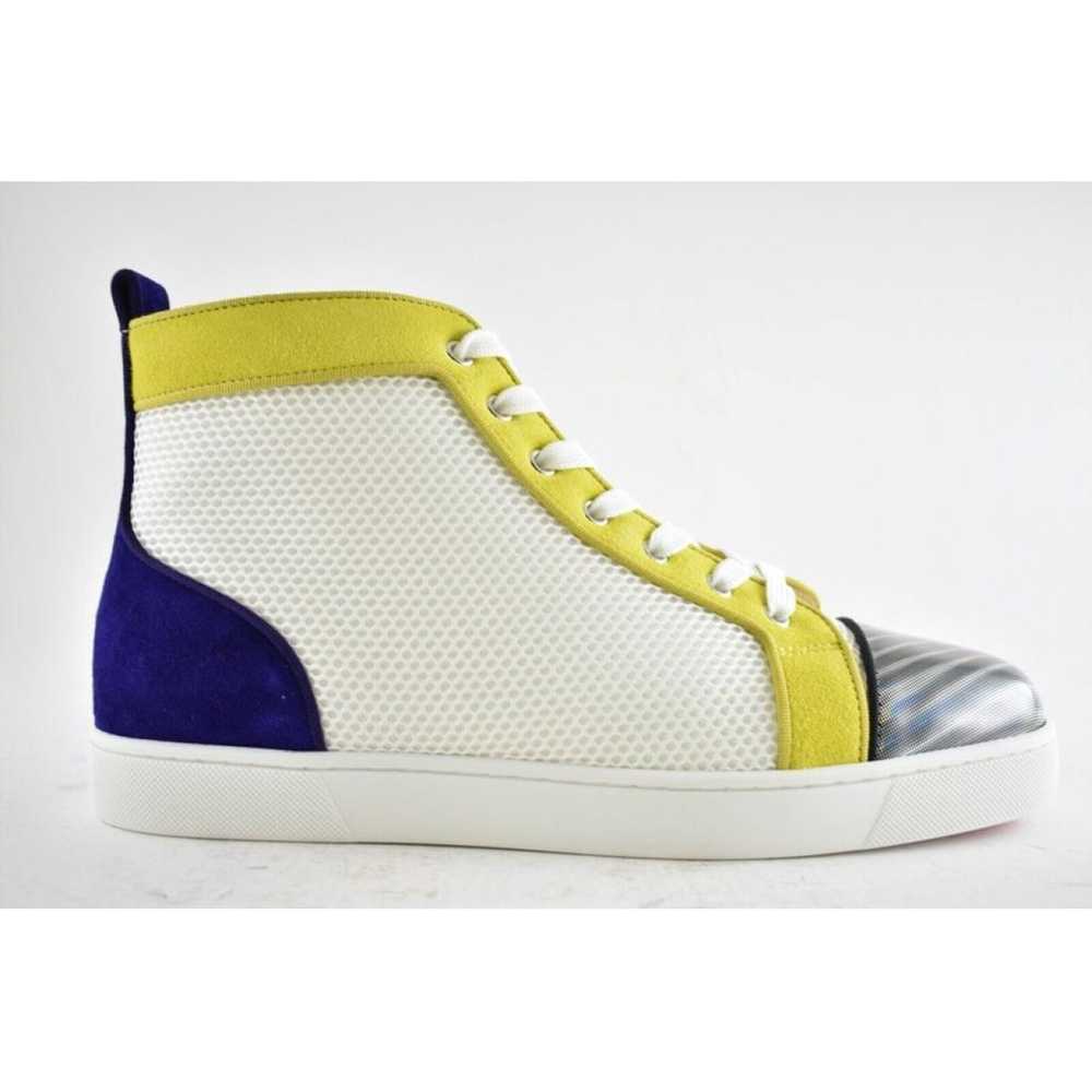 Christian Louboutin Leather high trainers - image 3