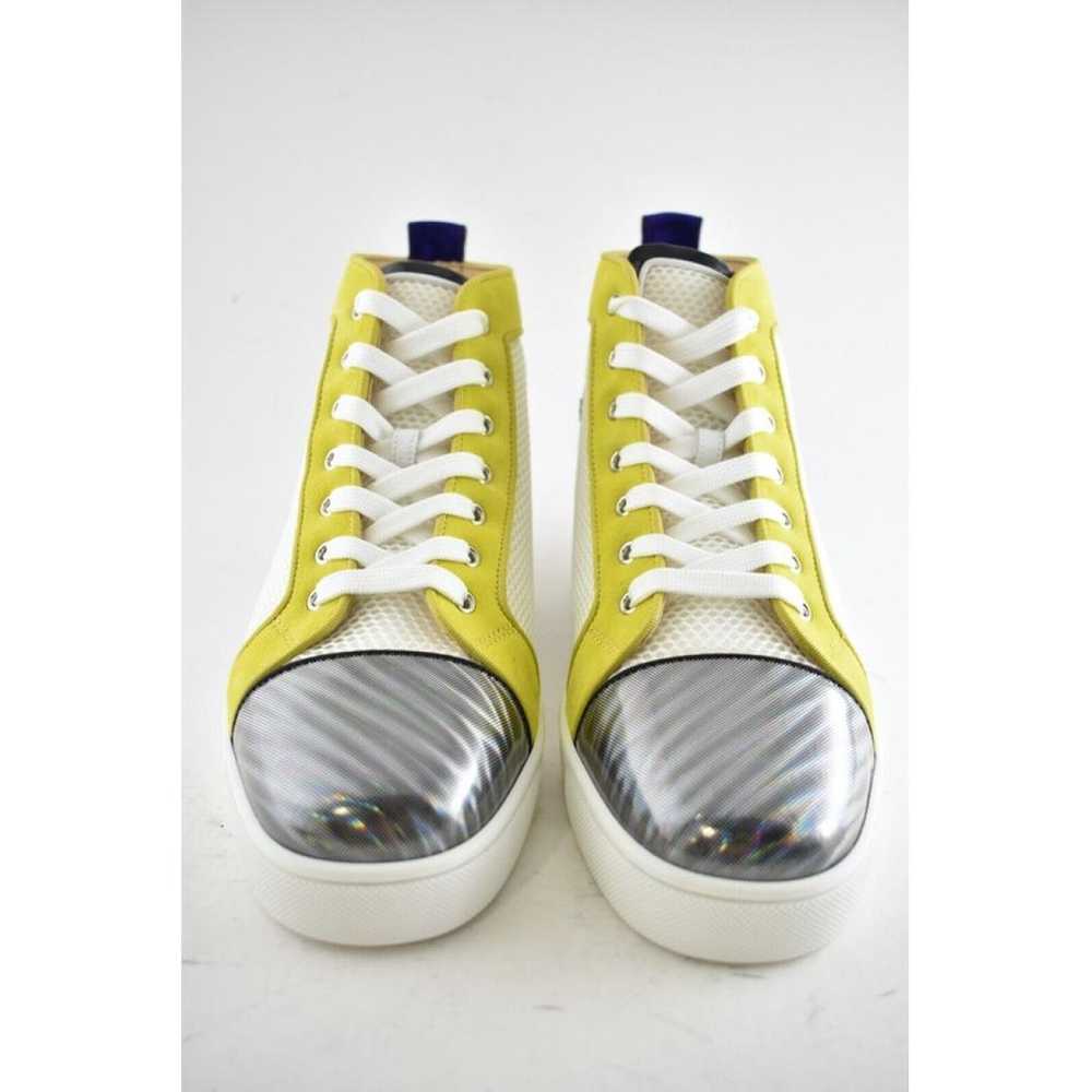 Christian Louboutin Leather high trainers - image 4