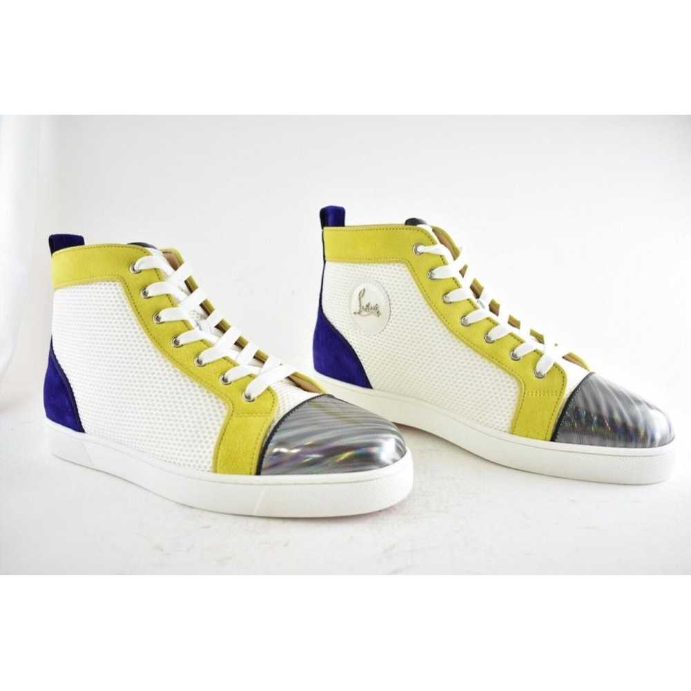 Christian Louboutin Leather high trainers - image 5