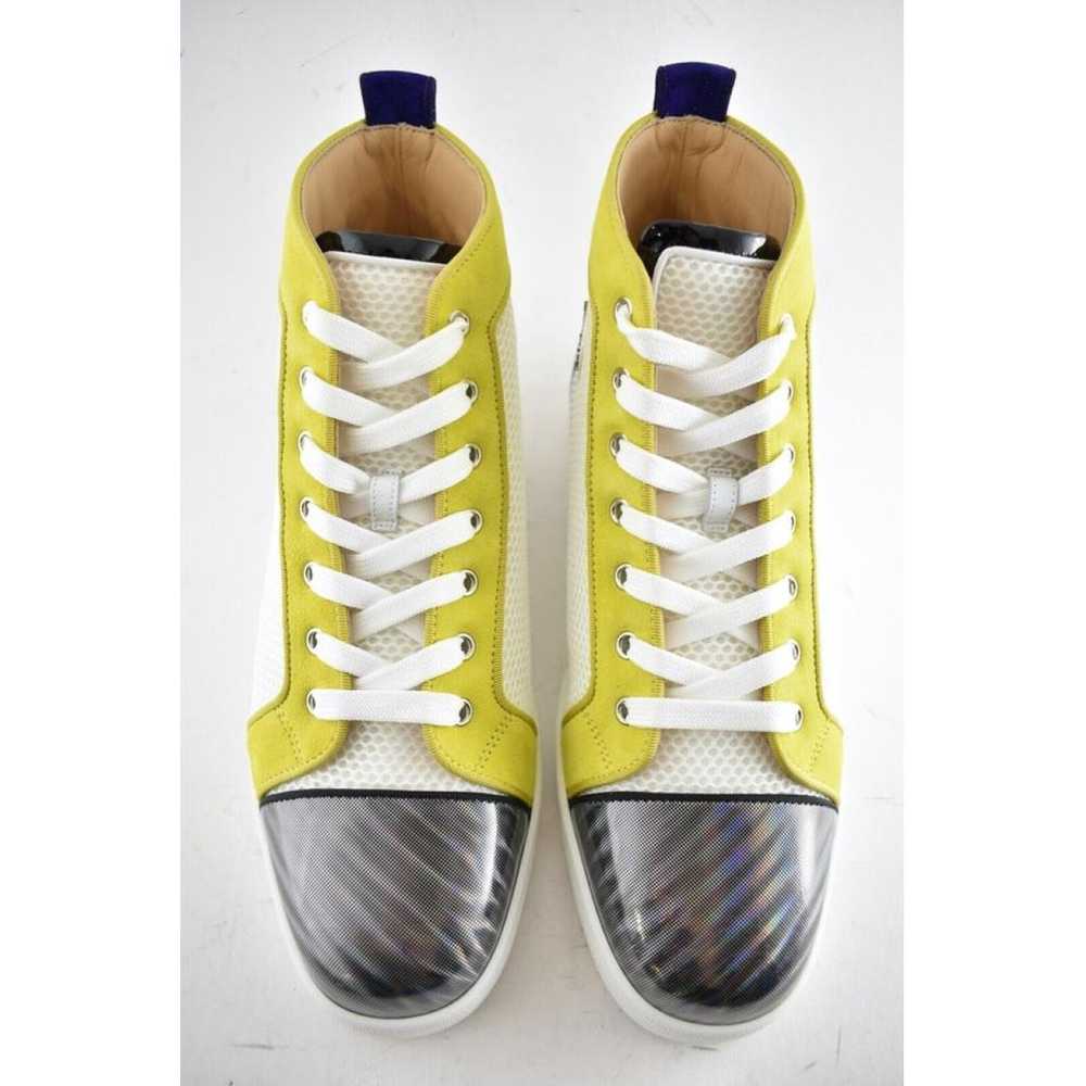 Christian Louboutin Leather high trainers - image 7