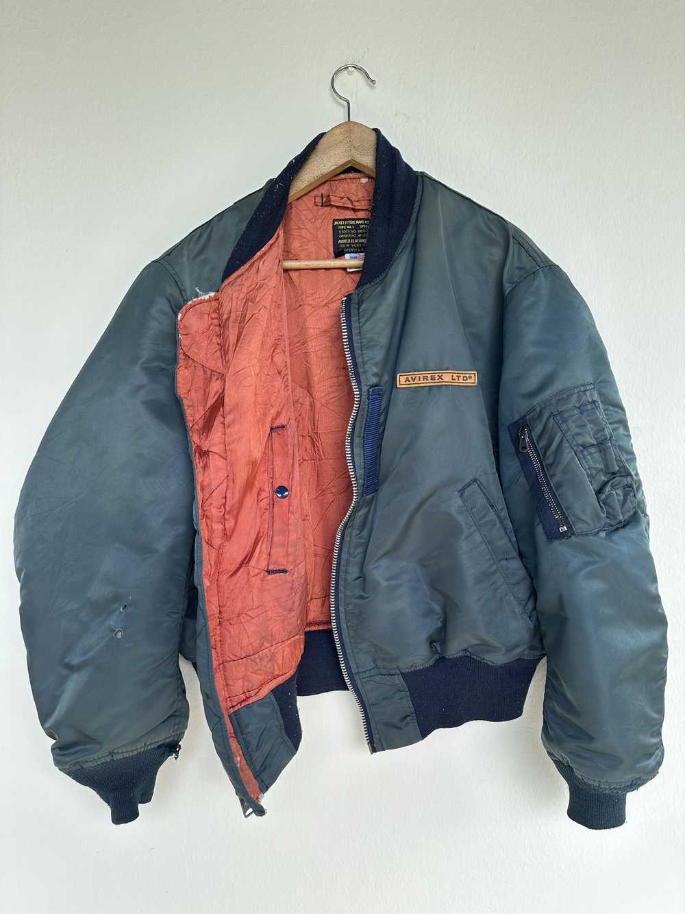 Avirex × Military × Vintage Vintage 80s Avirex Lt… - image 3