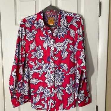 Ruby Rd 100%Cotton Wrinkle Resistant Button Up Lo… - image 1