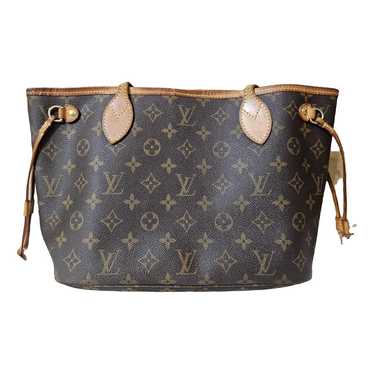 Louis Vuitton Neverfull leather tote