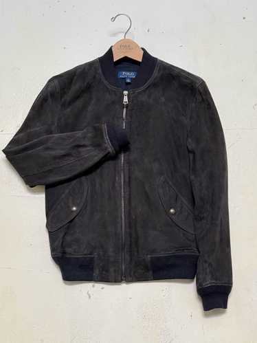 Polo Ralph Lauren Suede Bomber Jacket