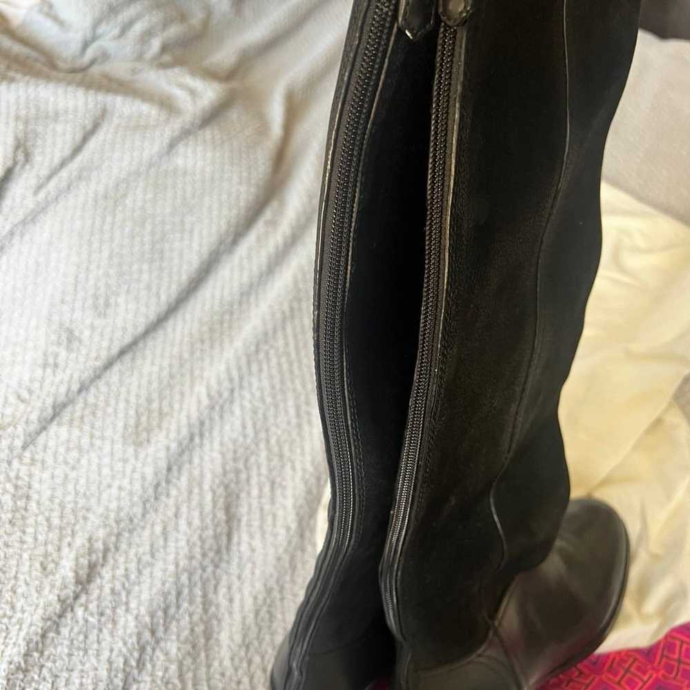 TORY BURCH Black Simone Over The Knee  Boot  Size… - image 3