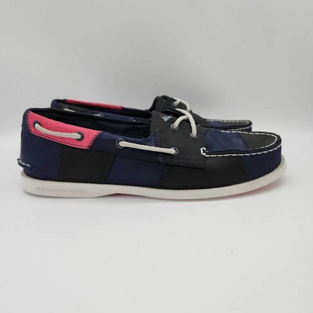 Sperry Green Pink Navy Authentic Original Bionic … - image 1