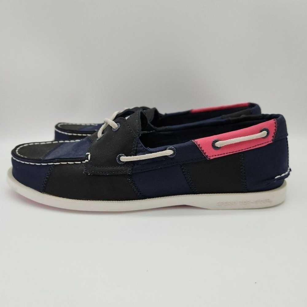 Sperry Green Pink Navy Authentic Original Bionic … - image 2