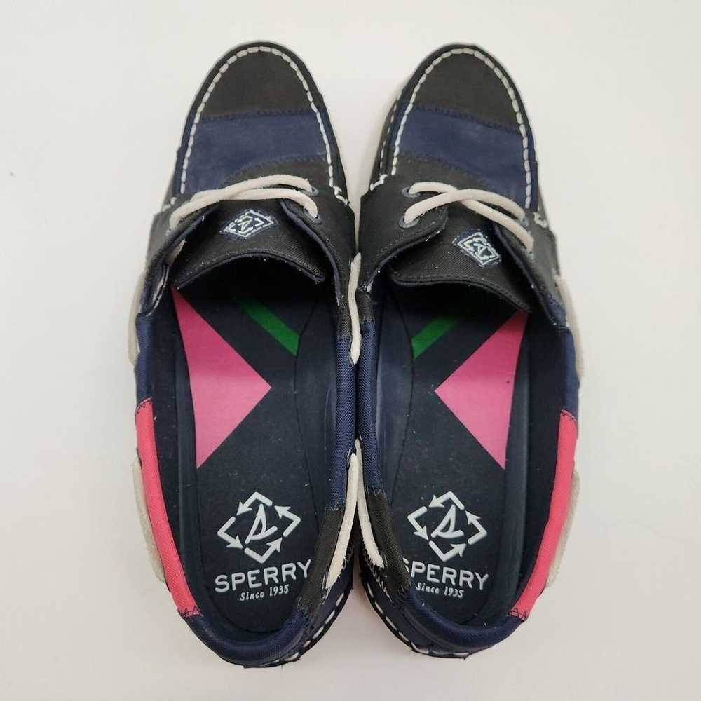 Sperry Green Pink Navy Authentic Original Bionic … - image 6