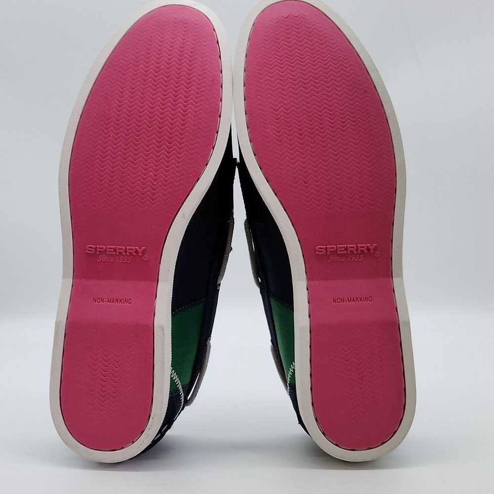 Sperry Green Pink Navy Authentic Original Bionic … - image 7