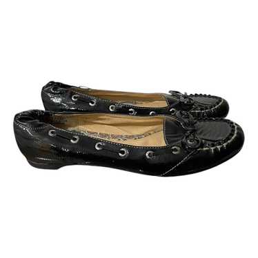 Sperry Womens Black Patent Leather Size 8.5 Medium