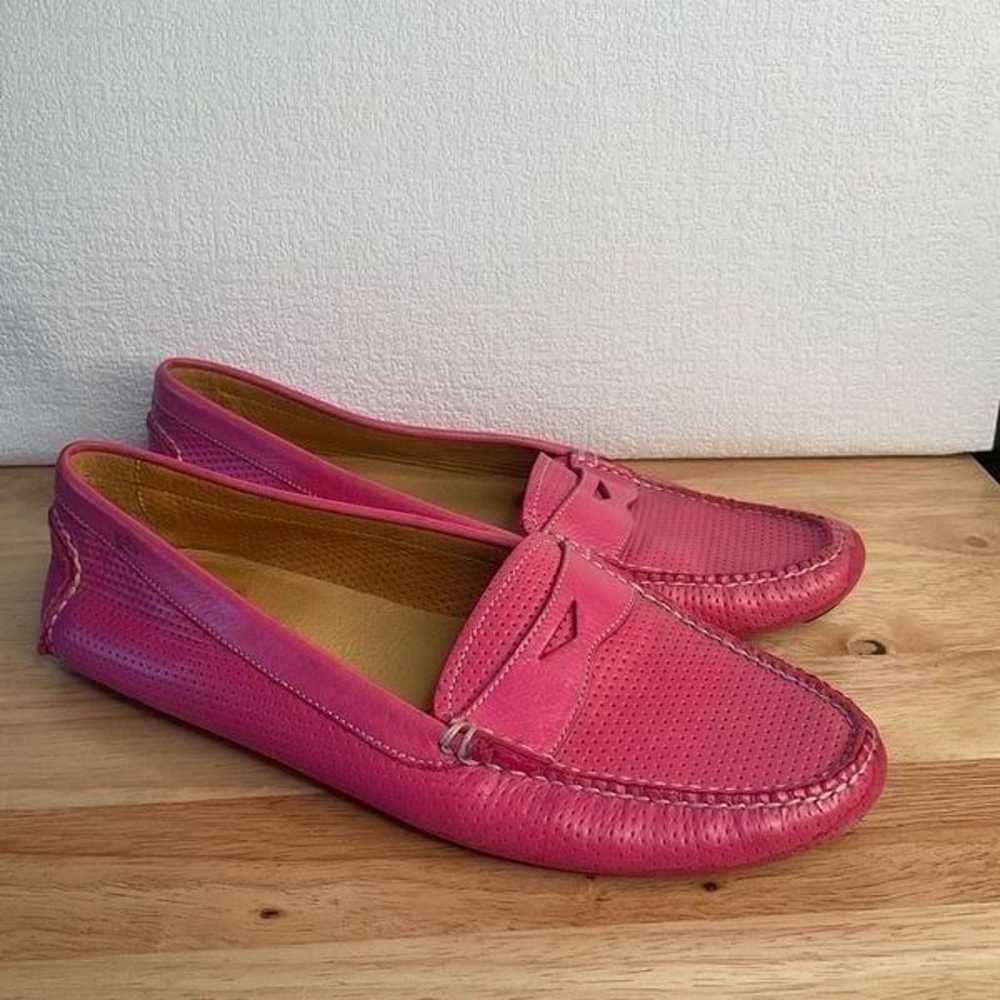 Peter Millar Women’s Pink Loafers 9M Perforated L… - image 12