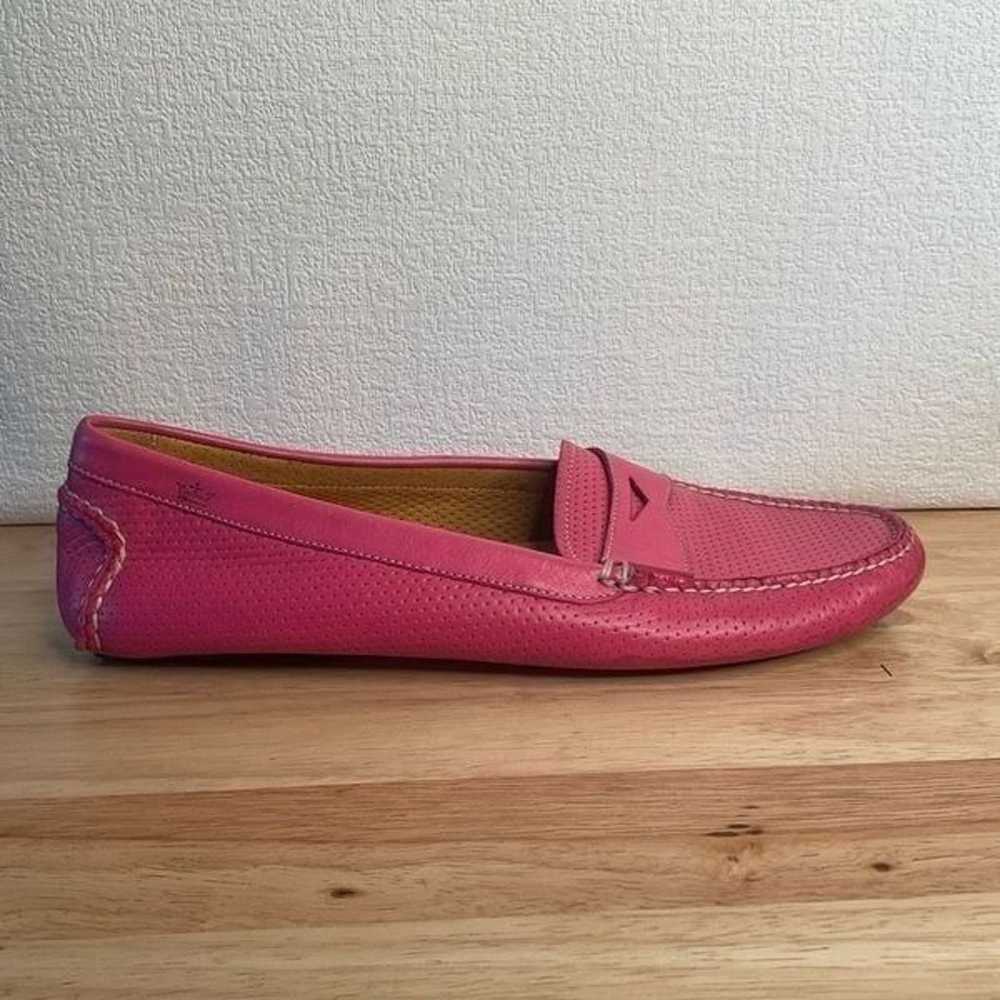 Peter Millar Women’s Pink Loafers 9M Perforated L… - image 1